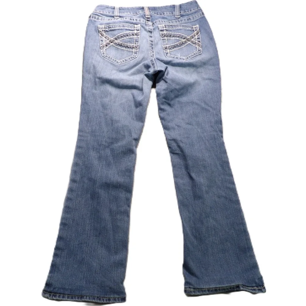 Ariat FR Work Women 29R Flame Resistant CAT 2 Bootcut Denim Jeans Blue Workwear